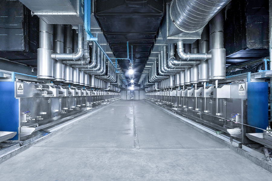 Equipamento de fábrica