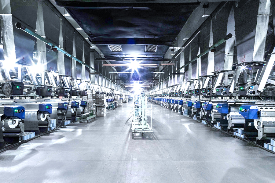 Equipamento de fábrica