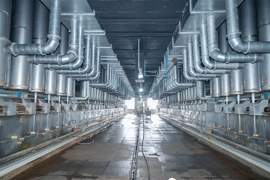 Equipamento de fábrica